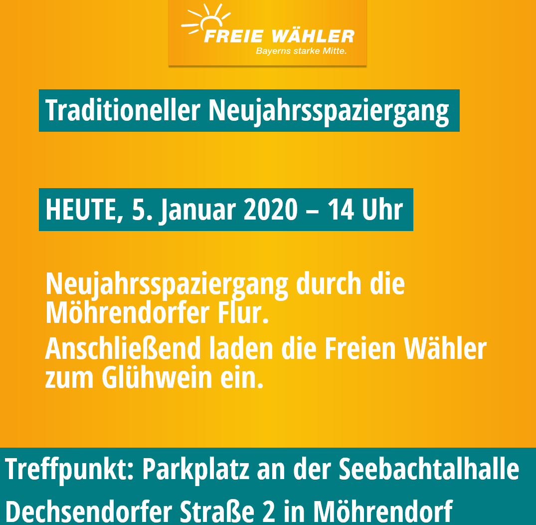 Neujahrsspaziergang