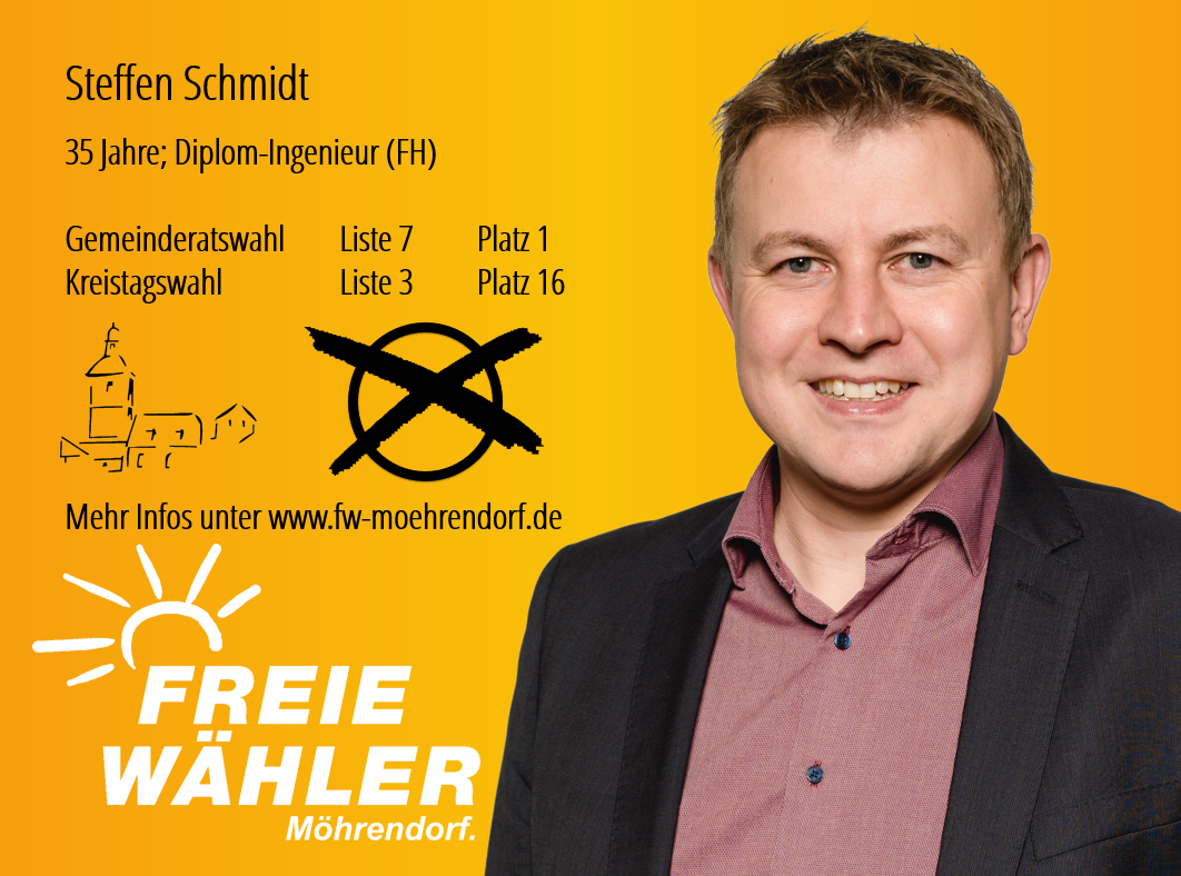 Steffen Schmidt – Kandidaten stellen sich vor