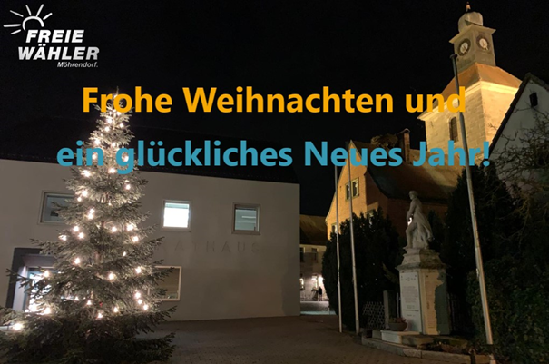 Frohe Weihnachten und ein gesundes Neues Jahr!