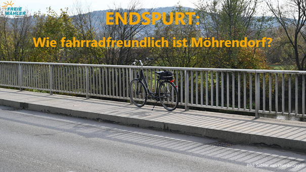 Wie fahrradfreundlich ist Möhrendorf?