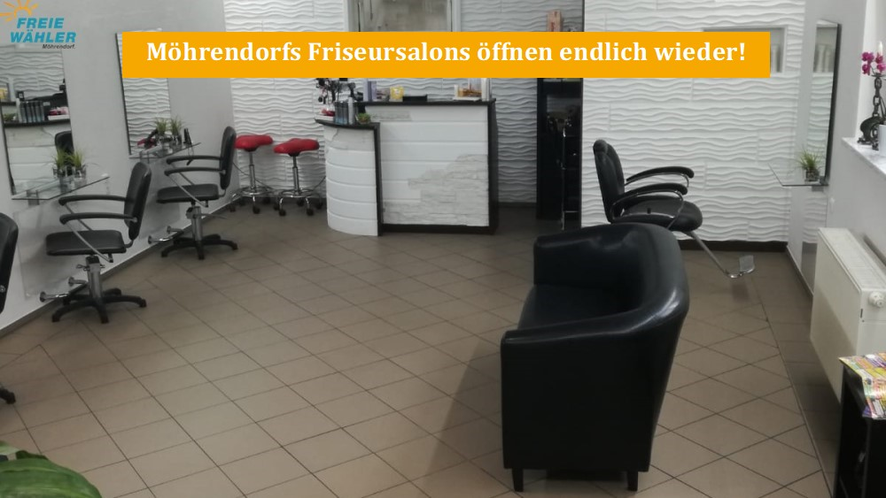 ENDLICH WIEDER SCHÖNE HAARE IN MÖHRENDORF!